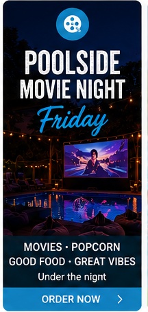 Friday Poolside Movie Night